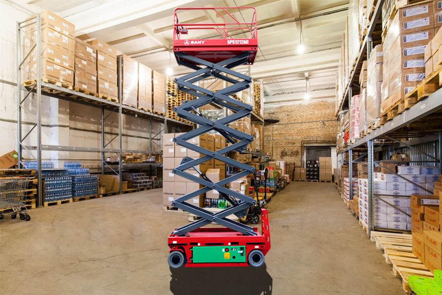 Ножничный самоходный подъёмник Sany серии АС SPS1212AC (SPS4046AC)