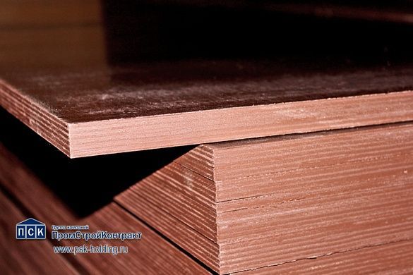 Фанера продольная ламинированная 18х2440х1220 мм (пленка 120) Сявский ФЗ