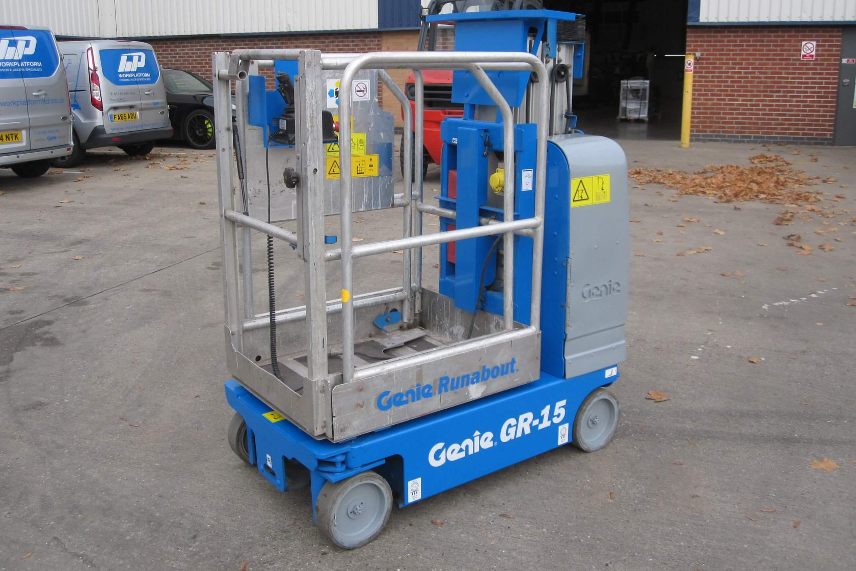 Вертикальный мачтовый подъемник Genie GR-15