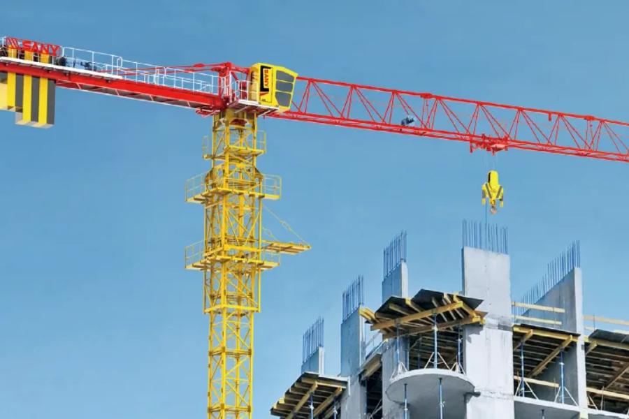 Башенный кран Sany SFT160 (T6518-10) 2 без оголовка стрелы